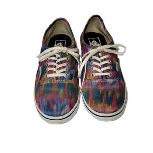 VANS Off the Wall Tie-Dye Low Top Sneakers Unisex M6/W7.5 EUC